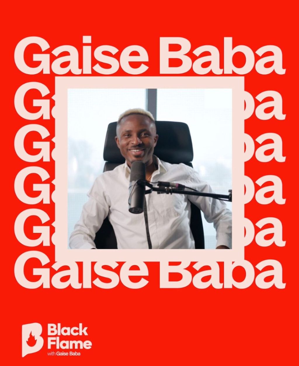 Gaise Baba kicks off “Black Flame” podcast